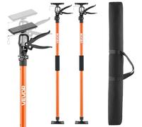 VEVOR Barra de Soporte para Elevador de Armarios, 2 Piezas, Ajustable 116-290 cm, Varilla Telescópica Rápida Liviana de Acero, Carga de 70 kg para Instalar Armarios y Levantar Paneles de Yeso