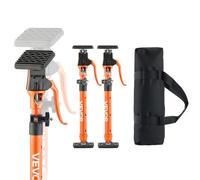 VEVOR Barra de Soporte para Elevador de Armarios, 2 Piezas, Ajustable 48-75 cm, Varilla Telescópica Rápida Resistente de Acero, Carga de 100 kg para Instalar Armarios y Levantar Paneles de Yeso