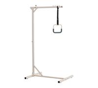 VEVOR Barra de Trapecio para Movilidad en Cama, Acero Resistente, con Capacidad de 113 kg, Ayuda para Levantarse en Cama de Hospital para Personas Mayores y Discapacitadas, 965 x 770 x 1720 mm