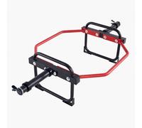 VEVOR Barra Hexagonal, Carga Máxima de 240 kg, Barras para Encogimientos de Hombros, Equipo de Levantamiento de Pesas y Entrenamiento de Fuerza, Gimnasio en Casa para Sentadillas, Rojo y Negro