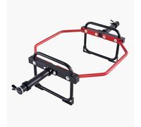 VEVOR Barra Hexagonal, Carga Máxima de 240 kg, Barras para Encogimientos de Hombros, Equipo de Levantamiento de Pesas y Entrenamiento de Fuerza, Gimnasio en Casa para Sentadillas, Rojo y Negro