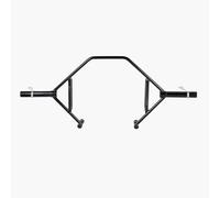 VEVOR Barra Hexagonal con Estructura Abierta, Capacidad de 360 kg, Barras para Encogimientos de Hombros con Agarres Moleteados, Equipo de Levantamiento de Pesas y Entrenamiento de Fuerza, Negro