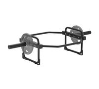 VEVOR Barra Hexagonal Olímpica Longitud 141,5 cm Diámetro 25 mm Barra Placa Carga 225 kg con Asas para Sentadillas Encogimiento de Hombros Levantamiento de Pesas Equipo de Gimnasio Fitness en Casa