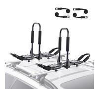 VEVOR Barras de Techo para Kayak, 1 par de Barras de Techo Blandas, para Kayak, Tabla de Surf, Canoa, Sup, ski, Montaje en Coche, SUV, camión, 2 Kayaks