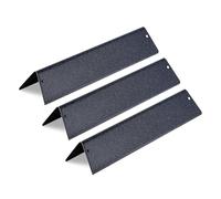 VEVOR Barras Saborizantes, Repuesto de Parrilla de 39 cm, para Weber Spirit I y II Serie 200, Incluidas Spirit II E-210, II E-220, II S-210, E-210, S-210, de Acero Esmaltado en Porcelana, 3 uds