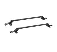 VEVOR Barras Transversales de Techo Portaequipajes de Aluminio Compatibles con Techos sin Riel Lateral Distancia Interior Compatible Entre Canalones de 1050-1090 mm Capacidad de Carga de 70 kg