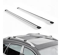 VEVOR Barras Transversales para Portaequipajes de Techo, Longitud de 1200 mm, Barras Transversales para Techo de Coche Elevado, Carga de 100 kg, de Aluminio, Soportes de Montaje No Incluidos