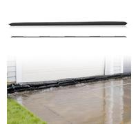 VEVOR Barrera Antiinundación Activada por Agua, 8 Bolsas de 5230 x 210 x 3 mm, Absorbente de Agua, Dispositivo de Protección para Puertas, Garajes y Emergencias ante Tormentas, Negro