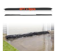 VEVOR Barrera Antiinundación Activada por Agua, Paquete de 4 Bolsas de 153 x 21 cm, Barrera Se Expende hasta 76,20-101,6 mm, Dispositivo de Protección para Puertas, Sótanos, Garajes y Hogares