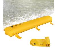 VEVOR Barrera Antiinundaciones 3,66 m Largo x 30,5 cm Alto, Bolsas contra Inundaciones Alternativas a los Sacos de Arena, Barrera contra Inundaciones de PVC Impermeable, para Puerta de Garaje
