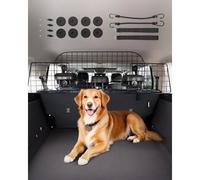 VEVOR Barrera para Perros para el Coche, Divisor Ajustable de 968 x 405 mm para el Área de Carga del Maletero, para Asientos Traseros de Ajuste Universal, para Vehículos Sedán, Camiones y SUV