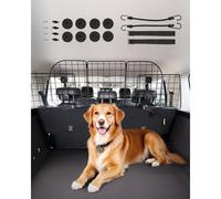 VEVOR Barrera Resistente para Perros en el Coche, Divisor Ajustable de 972 x 408 mm para el Área de Carga del Maletero, para Asientos Traseros de Ajuste Universal, para Sedanes, Camiones y SUV
