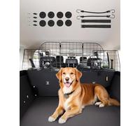 VEVOR Barrera para Perros para el Coche, Divisor Ajustable de 928 x 423 mm para el Área de Carga del Maletero, para Asientos Traseros de Ajuste Universal, para Sedán, Camiones y SUV, Resistente