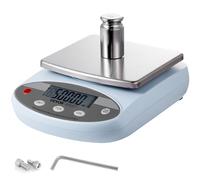 VEVOR Báscula Analítica Digital 3000g x 0,01g Báscula de Laboratorio de Alta Precisión con 13 Unidades de Conversión Báscula Electrónica de Laboratorio Científico, Pantalla LCD, para Joyería