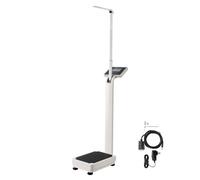 VEVOR Báscula Médica Digital Capacidad de 227 kg Báscula Corporal Médica Profesional y Multifuncional para Peso y Altura con 2 Unidades (kg/lb) IMC para Gimnasio, Hogar, Hospital