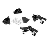 VEVOR Base Móvil de Capacidad de 181,4 kg Ajustable de 241,3x241,3mm hasta el Infinito Soporte de Base Móvil Universal Resistente con Ruedas Giratorias para Equipos de Carpintería, Muebles, Máquinas