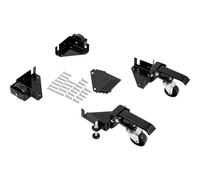 VEVOR Base Móvil de Capacidad de 181,4 kg Ajustable de 241,3x241,3mm Hasta el Infinito Soporte de Base Móvil Universal Resistente con Ruedas Giratorias para Equipos de Carpintería, Muebles, Máquinas