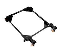Base móvil VEVOR, capacidad de peso de 650 lb, ajustable de 12" x 12" a 36" x 36", soporte de base móvil universal resistente con ruedas giratorias, para equipos de carpintería, sierras de cinta, herr