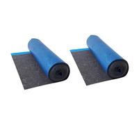 VEVOR Base para Suelo de 37,2 m², Relleno de 3 mm para Suelo Laminado con Barrera de Vapor, Película de Fibra y PE de Alta Resistencia, Insonorizante y Antirruido para Suelos de Vinilo y Madera
