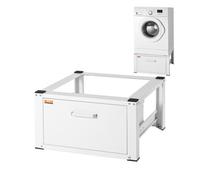 VEVOR Base Universal para Lavadora 685,8 x 363,22 mm Soporte para Lavadora y Secadora, Base para Lavadora Multifuncional de Alta Resistencia con cajón y Muchos Accesorios para Lavadero
