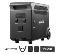 VEVOR Batería Portátil, 3840 Wh LiFePO4, Paquete de Energía de Respaldo con 3 Puertos de Salida para Uso Doméstico, Camping, Viajes por Carretera, Autocaravanas y Emergencias, 609 x 294 x 457 mm