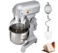 VEVOR Robot Batidora Comercial Pastelería 14 L 3 Velocidades Panadería