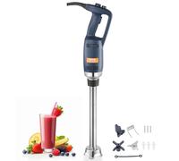 VEVOR Batidora de Mano 350 W 508 mm Licuadora de Inmersión Comercial de Alta Resistencia Velocidad Variable Hoja de Acero Inoxidable Batidora Portátil Versátil para Sopa Batido Puré Comida para Bebés