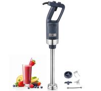VEVOR Batidora de Mano Comercial 500W Batidora de Mano de Inmersión Eje de 406 mm Batidora Portátil de Velocidad Continuamente Variable con Hoja de Acero Inoxidable para Sopa Salsa Puré Crema