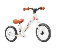 VEVOR Bicicleta de Equilibrio para Niños 1 a 5 Años de Acero al Carbono con Asiento y Manillar Ajustables, Neumáticos de Espuma EVA, sin Pedales, Soporte 25 kg, 950 x 455 x 570 mm, Regalo para Niños