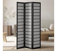 VEVOR Biombo Divisor de Ambientes 3 Paneles Biombo de Madera Plegable para Privacidad en Interiores Biombos Decorativos Portátiles para Separar Ambientes en Hogar, Oficina, Restaurante, Dormitorio