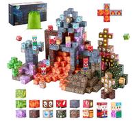VEVOR Bloques Magnéticos Juego de 150 Piezas de Castillo Oscuro para Niños