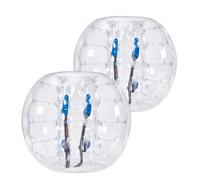 VEVOR Bolas inflables de parachoques, paquete de 2, bolas de sumo Zorb cuerpo de 1,2 m para adolescentes y adultos, bolas de burbujas de hámster humano de PVC de 0,8 mm de grosor para juegos de equipo