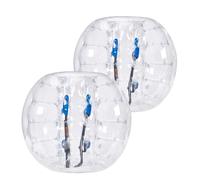 VEVOR Bolas inflables de parachoques, paquete de 2, bolas de sumo Zorb cuerpo de 1,2 m para adolescentes y adultos, bolas de burbujas de hámster humano de PVC de 0,8 mm de grosor para juegos de equipo