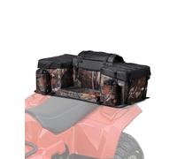 VEVOR Bolsa de Almacenamiento Trasera, 68 L, con Cojín de Esponja para Asiento y Portabotellas, Tela Oxford 600D, con Portaequipajes Trasero, Compatible con ATV, UTV, Can-Am, 945 x 495 x 345 mm