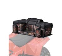 VEVOR Bolsa de Almacenamiento Trasera, 68 L, con Cojín de Esponja para Asiento y Portabotellas, Tela Oxford 600D, con Portaequipajes Trasero, Compatible con ATV, UTV, Can-Am, 945 x 495 x 345 mm