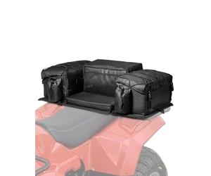 VEVOR Bolsa de Almacenamiento Trasera para ATV, 50 L con Cojín de Asiento de Esponja y Soporte para Botella, de Tela Oxford 600D, Compatible con ATV, UTV, Vehículo Can-Am, 920 x 480 x 270 mm
