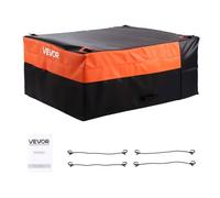 VEVOR Bolsa de Carga para Caja de Camioneta, Impermeable, PVC 840D, Resistente, con 4 Cuerdas Elásticas y Ganchos, Compatible con Una Variedad de SUV y Camionetas, 1300 x 1020 x 555 mm, Negro