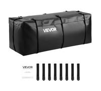 VEVOR Bolsa de Carga para Enganche, Impermeable, PVC 840D, Resistente, para Almacenamiento en Caja de Camioneta con Correas Reforzadas, para Enganche Coche, SUV, Furgoneta, 1185 x 510 x 500 mm