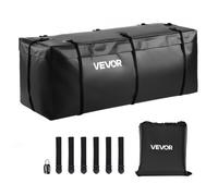 VEVOR Bolsa de Carga para Enganche, Impermeable, PVC 840D, Resistente, para Almacenamiento en Caja de Camioneta con Correas Reforzadas, para Enganche Coche, SUV y Furgoneta, 1460 x 495 x 605 mm