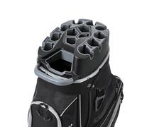 VEVOR Bolsa de Carro para Palos de Golf 14 Compartimentos, 13 Bolsillos, Bolsa para Carrito de Golf de Poliéster, con Correa para Hombro, Cubierta para Lluvia, Cremalleras Suaves, para Adultos