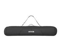 VEVOR Bolsa de Esquí de Snowboard, hasta 165 cm, Funda para Esquís, Tejido Oxford 600D, con Correas Interiores Ajustables, para Bastones, Gafas, Guantes, Cascos, Botas y Otros Accesorios, Negro