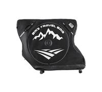 VEVOR Bolsa de Transporte para Bicicleta Distancia entre Ejes de 94-106 cm 600D, Bolsa para Llevar Bicicleta con Candado TSA y Doble Cremallera, para Viajes en Avión, Exteriores, Coche, Tren, Negro