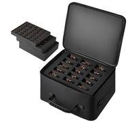 VEVOR Bolsa de Transporte para Miniaturas, para Modelos a Escala 1:500-1:750, con Correa de Hombro Ajustable y 3 Capas de Espuma para Mayor Capacidad, Miniaturas no Incluidas, 380 x 320 x 220 mm