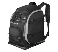 VEVOR Bolsa para Botas de Esquí, Mochila de Viaje 70 L para Botas de Snowboard, con Exterior e Inferior Impermeables, Oxford 1680D, para Snowboards, Cascos, Gafas, Guantes y Accesorios, Negro