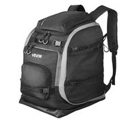 VEVOR Bolsa para Botas de Esquí, Mochila de Viaje 70 L para Botas de Snowboard, con Exterior e Inferior Impermeables, Oxford 1680D, para Snowboards, Cascos, Gafas, Guantes y Accesorios, Negro
