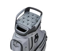 VEVOR Bolsa para Carrito de Golf 15 Compartimentos, 10 Bolsillos, Bolsa de Carro para Palos de Golf con Protección de Silicona para Cabeza, Divisor de Longitud Completa, Cubierta para Lluvia, Correa