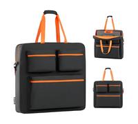 VEVOR Bolsa para Panel Solar 2 x 200 W 18 kg Bolsa de Transporte Plegable | para Camping y Autocaravana, con 3 Bolsillos Exteriores, Cremallera Suave y Correas Cómodas, para Accesorios al Aire Libre