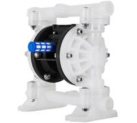 VEVOR Bomba de Agua Bomba de Diafragma Doble Diafragma Neumática QBY4-15 Bomba de Diafragma de Aire 12,7mm Bomba de Diafragma de Alta Calidad