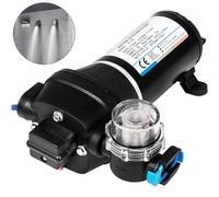 VEVOR Bomba de Agua de Presión FL-40 Bomba de Diafragma de 12 V Bomba de Agua de Alta Presión Bomba de Agua de 17 l/min