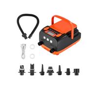 VEVOR Bomba de Aire 137,8 kPa para Tabla de Paddle Surf, Recargable a Batería, Inflado y Desinflado de Dos Etapas con Apagado Automático, para Botes Inflables, 249 x 175 x 133 mm, con Luz LED